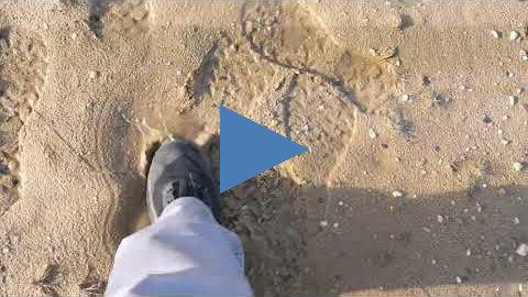 Hulshorsterzand veranderd in een kleine binnenzee